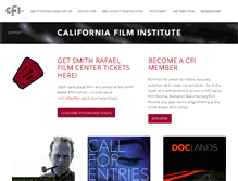 Tablet Screenshot of cafilm.org